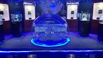 亚克力4分之1球罩 有机玻璃珠宝展示罩 半球体展台