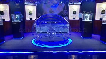 亚克力4分之1球罩 有机玻璃珠宝展示罩 半球体展台