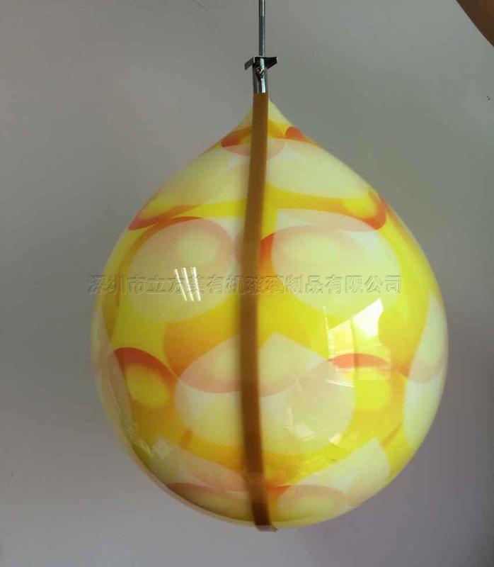 惠氏水滴球 亚克力旋转球　双面发光球类